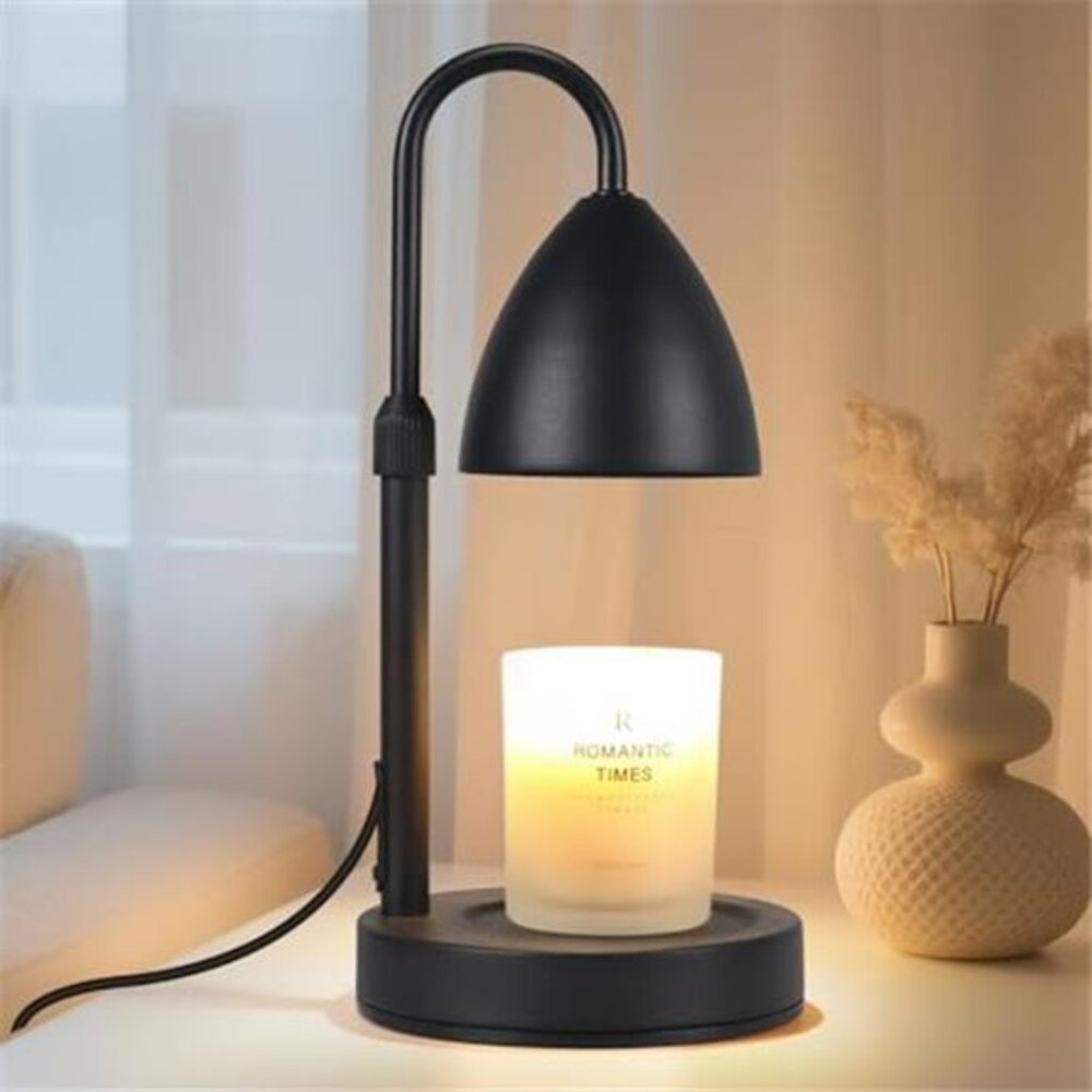 Candle Warmer Lamp Dimmable Timer Electric Wax Melter Jar Candles Black Gift